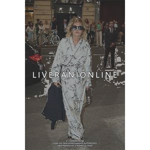Roma - 27 Maggio 2025 Arrivi delle Celebrita\' alla sfilata "Cruise 2026" di Dior a Villa Albani Torlonia a Roma Nella Foto: Valeria Golino foto-Andrea Bracaglia-ag aldo liverani sas