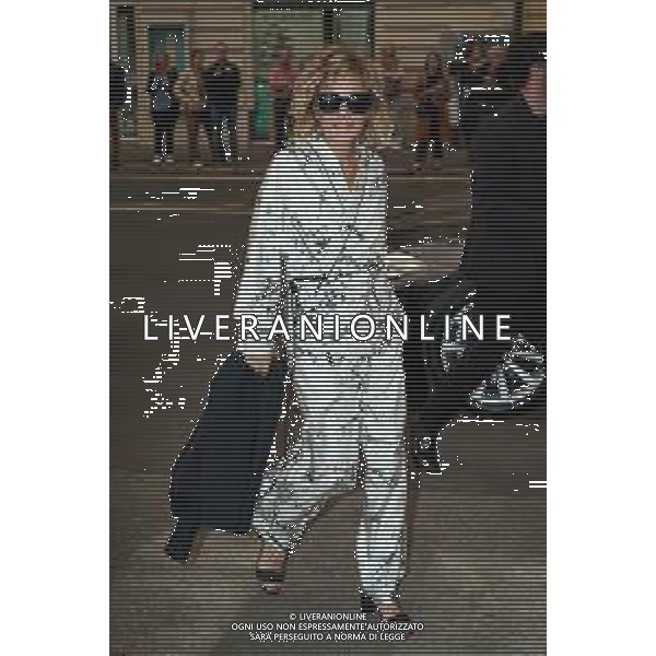 Roma - 27 Maggio 2025 Arrivi delle Celebrita\' alla sfilata "Cruise 2026" di Dior a Villa Albani Torlonia a Roma Nella Foto: Valeria Golino foto-Andrea Bracaglia-ag aldo liverani sas