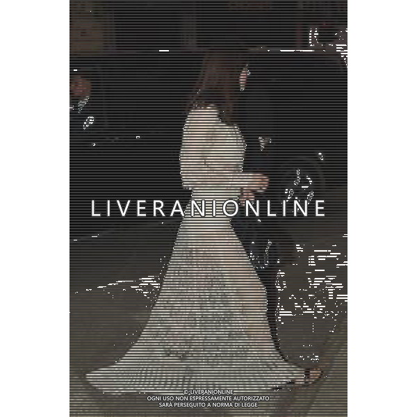 Roma - 27 Maggio 2025 Arrivi delle Celebrita\' alla sfilata "Cruise 2026" di Dior a Villa Albani Torlonia a Roma Nella Foto: Alexandra Daddario foto-Andrea Bracaglia-ag aldo liverani sas