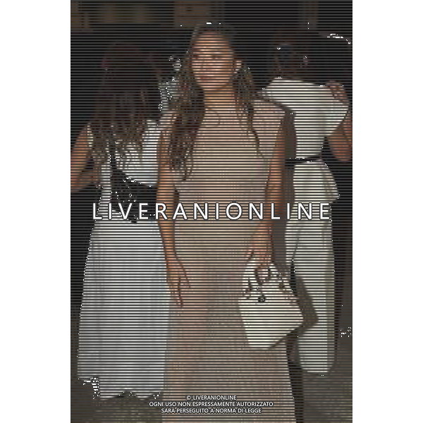 Roma - 27 Maggio 2025 Arrivi delle Celebrita\' alla sfilata "Cruise 2026" di Dior a Villa Albani Torlonia a Roma Nella Foto: Ashley Park foto-Andrea Bracaglia-ag aldo liverani sas