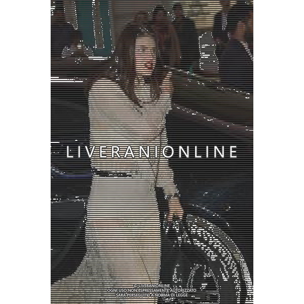 Roma - 27 Maggio 2025 Arrivi delle Celebrita\' alla sfilata "Cruise 2026" di Dior a Villa Albani Torlonia a Roma Nella Foto: Alexandra Daddario foto-Andrea Bracaglia-ag aldo liverani sas
