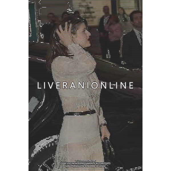 Roma - 27 Maggio 2025 Arrivi delle Celebrita\' alla sfilata "Cruise 2026" di Dior a Villa Albani Torlonia a Roma Nella Foto: Alexandra Daddario foto-Andrea Bracaglia-ag aldo liverani sas