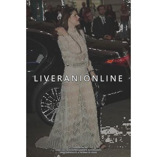 Roma - 27 Maggio 2025 Arrivi delle Celebrita\' alla sfilata "Cruise 2026" di Dior a Villa Albani Torlonia a Roma Nella Foto: Alexandra Daddario foto-Andrea Bracaglia-ag aldo liverani sas