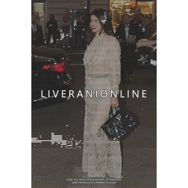 Roma - 27 Maggio 2025 Arrivi delle Celebrita\' alla sfilata "Cruise 2026" di Dior a Villa Albani Torlonia a Roma Nella Foto: Alexandra Daddario foto-Andrea Bracaglia-ag aldo liverani sas
