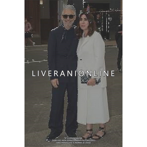 Roma - 27 Maggio 2025 Arrivi delle Celebrita\' alla sfilata "Cruise 2026" di Dior a Villa Albani Torlonia a Roma Nella Foto: Beppe Fiorello foto-Andrea Bracaglia-ag aldo liverani sas
