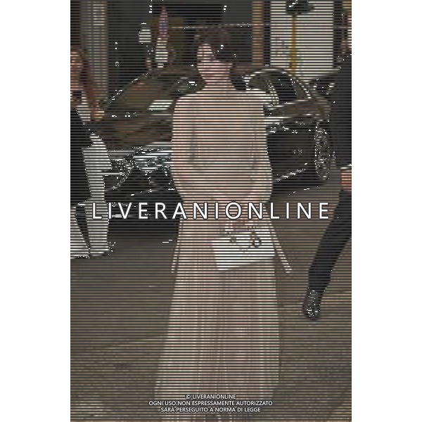 Roma - 27 Maggio 2025 Arrivi delle Celebrita\' alla sfilata "Cruise 2026" di Dior a Villa Albani Torlonia a Roma Nella Foto: Han So Hee foto-Andrea Bracaglia-ag aldo liverani sas