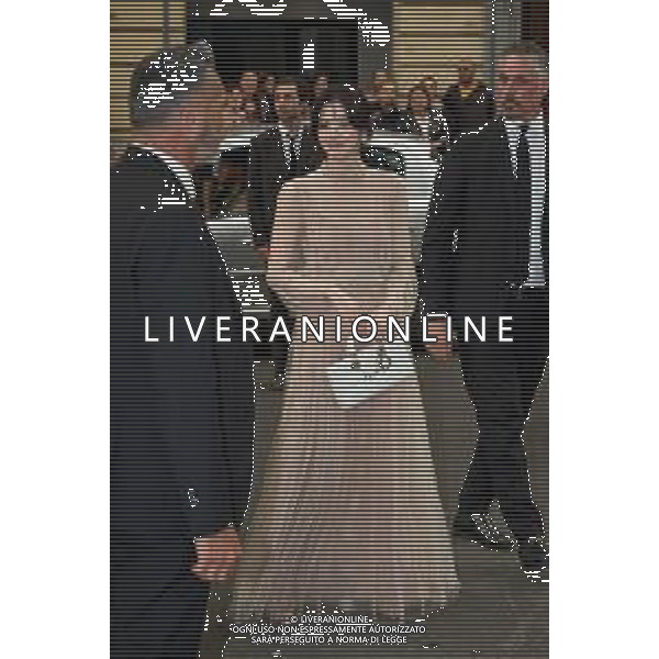 Roma - 27 Maggio 2025 Arrivi delle Celebrita\' alla sfilata "Cruise 2026" di Dior a Villa Albani Torlonia a Roma Nella Foto: Han So Hee foto-Andrea Bracaglia-ag aldo liverani sas