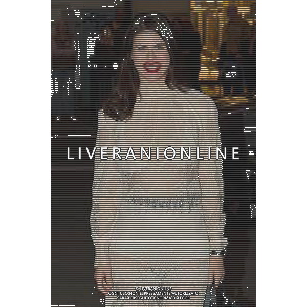 Roma - 27 Maggio 2025 Arrivi delle Celebrita\' alla sfilata "Cruise 2026" di Dior a Villa Albani Torlonia a Roma Nella Foto: Alexandra Daddario foto-Andrea Bracaglia-ag aldo liverani sas