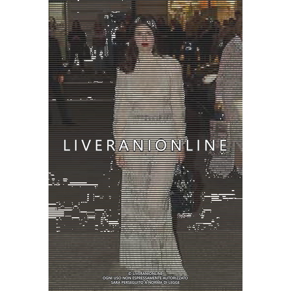 Roma - 27 Maggio 2025 Arrivi delle Celebrita\' alla sfilata "Cruise 2026" di Dior a Villa Albani Torlonia a Roma Nella Foto: Alexandra Daddario foto-Andrea Bracaglia-ag aldo liverani sas