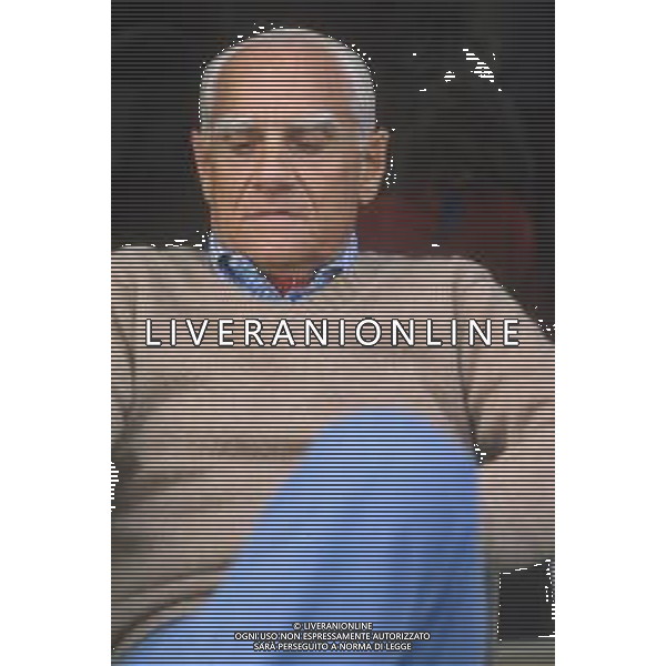 DIAP-RETROSPETTIVA ALBERTO MORAVIA SCRITTORE NELLA FOTO ALBERTO MORAVIA A VENEZIA NELL\'ANNO 1981 AG ALDO LIVERANI SAS