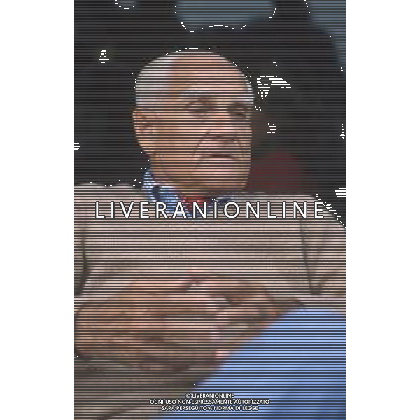DIAP-RETROSPETTIVA ALBERTO MORAVIA SCRITTORE NELLA FOTO ALBERTO MORAVIA A VENEZIA NELL\'ANNO 1981 AG ALDO LIVERANI SAS