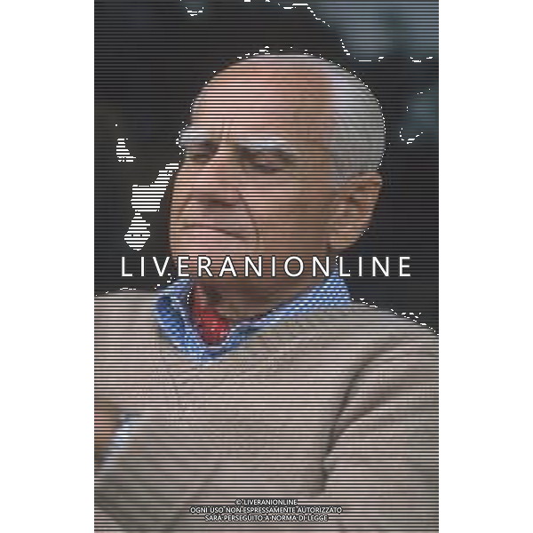 DIAP-RETROSPETTIVA ALBERTO MORAVIA SCRITTORE NELLA FOTO ALBERTO MORAVIA A VENEZIA NELL\'ANNO 1981 AG ALDO LIVERANI SAS