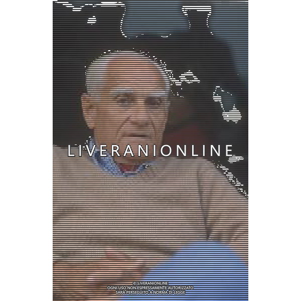 DIAP-RETROSPETTIVA ALBERTO MORAVIA SCRITTORE NELLA FOTO ALBERTO MORAVIA A VENEZIA NELL\'ANNO 1981 AG ALDO LIVERANI SAS