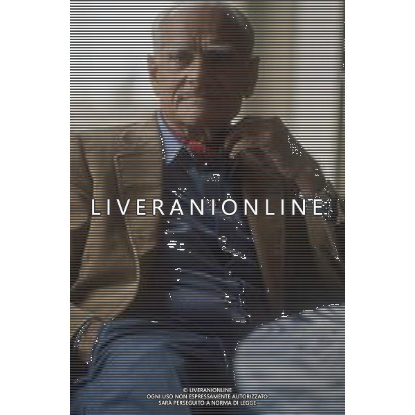 DIAP-RETROSPETTIVA ALBERTO MORAVIA SCRITTORE NELLA FOTO ALBERTO MORAVIA A VENEZIA NELL\'ANNO 1981 AG ALDO LIVERANI SAS