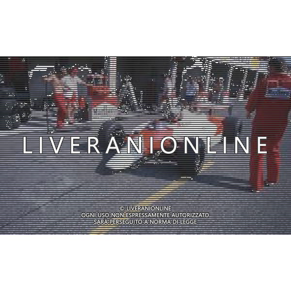 DIAP-RETROSPETTIVA NIKI LAUDA PILOTA F1 NELLA FOTO NIKI LAUDA NELL\'ANNO 1982 AG ALDO LIVERANI SAS