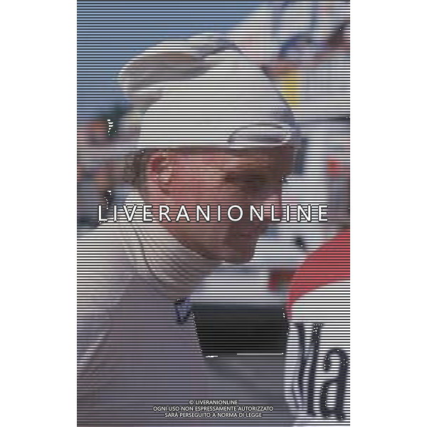 DIAP-RETROSPETTIVA NIKI LAUDA PILOTA F1 NELLA FOTO NIKI LAUDA NELL\'ANNO 1982 AG ALDO LIVERANI SAS