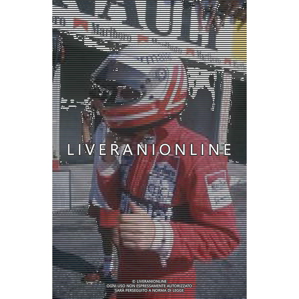DIAP-RETROSPETTIVA NIKI LAUDA PILOTA F1 NELLA FOTO NIKI LAUDA NELL\'ANNO 1982 AG ALDO LIVERANI SAS