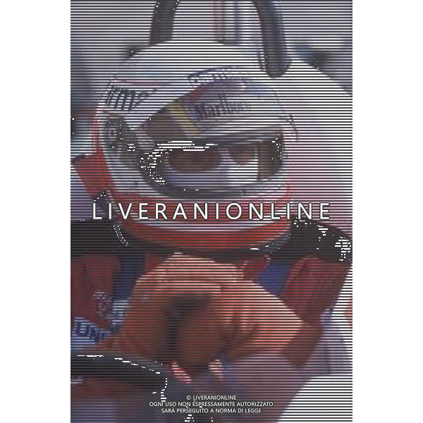 DIAP-RETROSPETTIVA NIKI LAUDA PILOTA F1 NELLA FOTO NIKI LAUDA NELL\'ANNO 1982 AG ALDO LIVERANI SAS