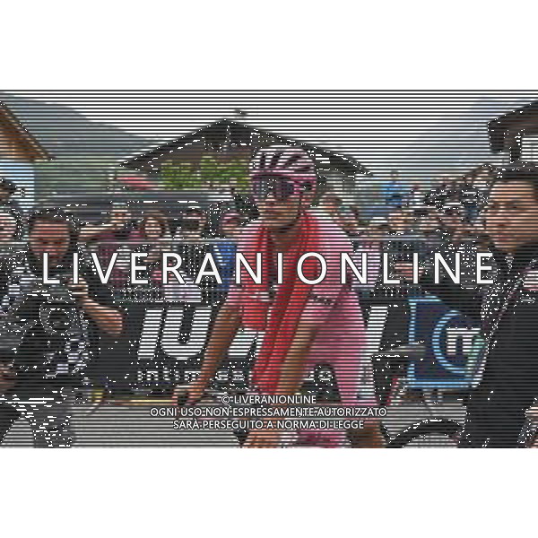 28-05-2025 Giro D\'italia; Tappa 17 San Michele All\'adige - Bormio; 2025, Uae Team Emirates - Xrg; Del Toro Romero, Isaac; Bormio; foto stefano sirotti-ag aldo liverani sas