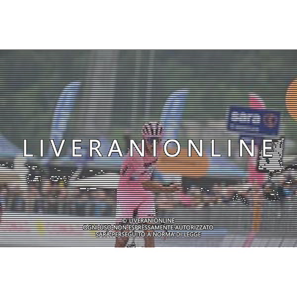 28-05-2025 Giro D\'italia; Tappa 17 San Michele All\'adige - Bormio; 2025, Uae Team Emirates - Xrg; Del Toro Romero, Isaac; Bormio; foto stefano sirotti-ag aldo liverani sas