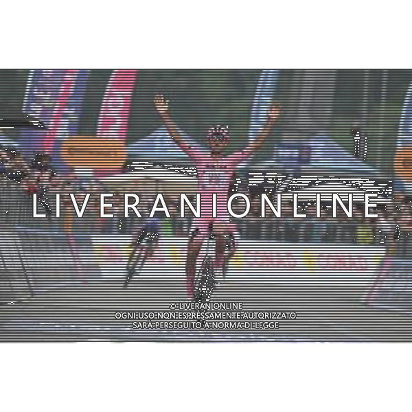28-05-2025 Giro D\'italia; Tappa 17 San Michele All\'adige - Bormio; 2025, Uae Team Emirates - Xrg; Del Toro Romero, Isaac; Bormio; foto stefano sirotti-ag aldo liverani sas