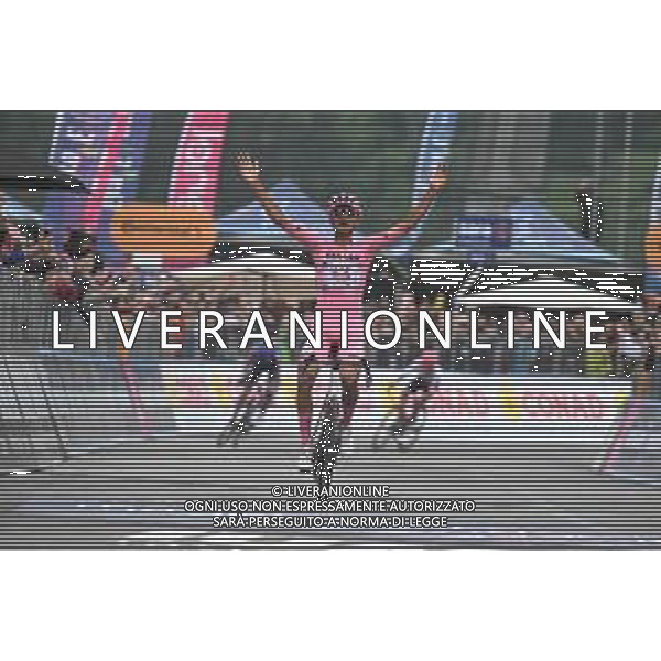 28-05-2025 Giro D\'italia; Tappa 17 San Michele All\'adige - Bormio; 2025, Uae Team Emirates - Xrg; Del Toro Romero, Isaac; Bormio; foto stefano sirotti-ag aldo liverani sas