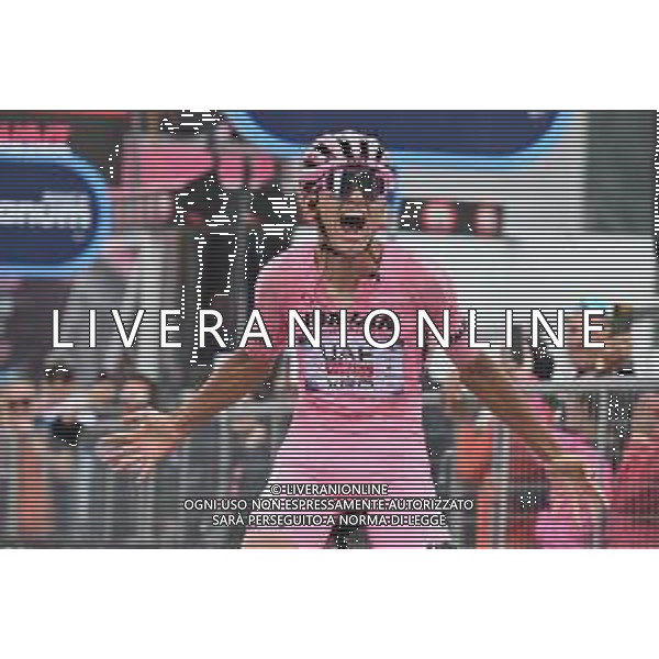 28-05-2025 Giro D\'italia; Tappa 17 San Michele All\'adige - Bormio; 2025, Uae Team Emirates - Xrg; Del Toro Romero, Isaac; Bormio; foto stefano sirotti-ag aldo liverani sas