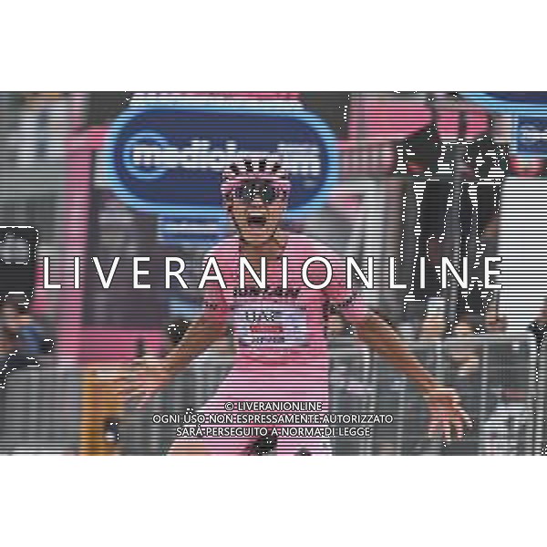 28-05-2025 Giro D\'italia; Tappa 17 San Michele All\'adige - Bormio; 2025, Uae Team Emirates - Xrg; Del Toro Romero, Isaac; Bormio; foto stefano sirotti-ag aldo liverani sas