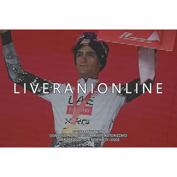 28-05-2025 Giro D\'italia; Tappa 17 San Michele All\'adige - Bormio; 2025, Uae Team Emirates - Xrg; Del Toro Romero, Isaac; Bormio; foto stefano sirotti-ag aldo liverani sas
