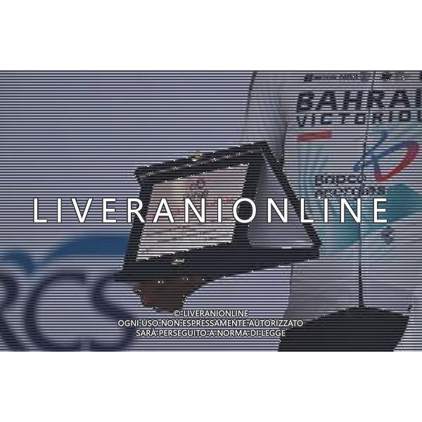 28-05-2025 Giro D\'italia; Tappa 17 San Michele All\'adige - Bormio; 2025, Bahrain - Victorious; Pantani, Marco; Eulalio, Afonso; Bormio; foto stefano sirotti-ag aldo liverani sas