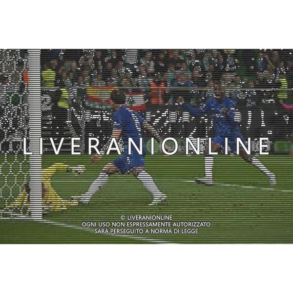 TVRG Real Betis vs Chelsea nella foto Enzo Fernandez (Chelsea) e Nicolas Jackson (Chelsea) esultanza dopo il gol dell\'1 a 1 Wroclaw (POL) 28-05-2025 Stadio municipale - Tarczynski Arena UEFA Conference League - finale foto Roberto Garavaglia/Agenzia Aldo Liverani sas