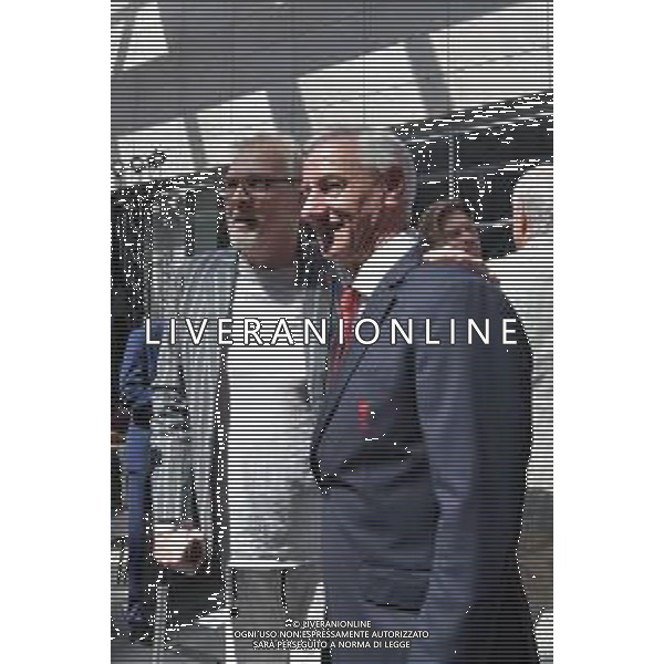 TVMV-Torino 19.05.2025 Continassa @Manuela Viganti /Ag. Aldo Liverani sas Verso Altrove In Memory Of Heysel 4oth Anniversary Nella foto: ian rush e stefano tacconi ©TVMV Viganti - AGENZIA ALDO LIVERANI SAS
