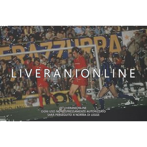 DIAP-RETROSPETTIVA PIERO BRAGLIA CALCIATORE NELLA FOTO PIERO BRAGLIA CON LA MAGLIA DEL CATANZARO CALCIO AG ALDO LIVERANI SAS