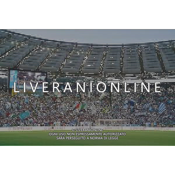 TVEM May 25, 2025 Roma, Italy - SS Lazio vs US Lecce - Italian soccer serie A 2024/25 - Olympic Stadium. In the pic: Supporters of S.S. Lazio ©TVEM Emmanuele Mastrodonato - AGENZIA ALDO LIVERANI SAS