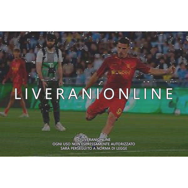 TVEM May 25, 2025 Roma, Italy - SS Lazio vs US Lecce - Italian soccer serie A 2024/25 - Olympic Stadium. In the pic: Nikola Krstovic of US Lecce ©TVEM Emmanuele Mastrodonato - AGENZIA ALDO LIVERANI SAS