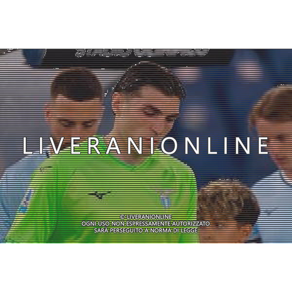 TVEM May 25, 2025 Roma, Italy - SS Lazio vs US Lecce - Italian soccer serie A 2024/25 - Olympic Stadium. In the pic: Chrīstos Mandas of SS Lazio ©TVEM Emmanuele Mastrodonato - AGENZIA ALDO LIVERANI SAS