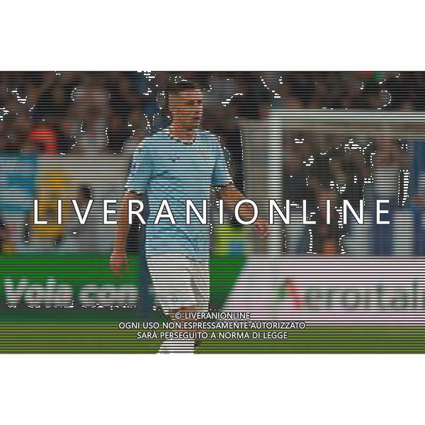 TVEM May 25, 2025 Roma, Italy - SS Lazio vs US Lecce - Italian soccer serie A 2024/25 - Olympic Stadium. In the pic: Adam Marusic of SS Lazio ©TVEM Emmanuele Mastrodonato - AGENZIA ALDO LIVERANI SAS