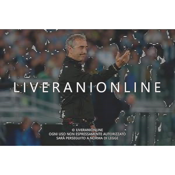 TVEM May 25, 2025 Roma, Italy - SS Lazio vs US Lecce - Italian soccer serie A 2024/25 - Olympic Stadium. In the pic: coach Marco Giampaolo of US Lecce ©TVEM Emmanuele Mastrodonato - AGENZIA ALDO LIVERANI SAS