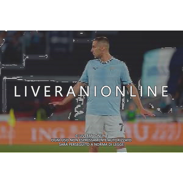 TVEM May 25, 2025 Roma, Italy - SS Lazio vs US Lecce - Italian soccer serie A 2024/25 - Olympic Stadium. In the pic: Adam Marusic of SS Lazio ©TVEM Emmanuele Mastrodonato - AGENZIA ALDO LIVERANI SAS
