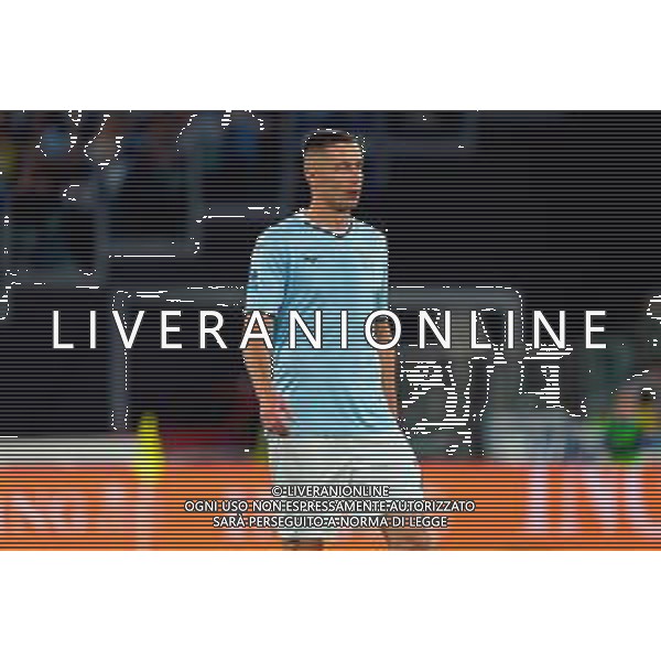 TVEM May 25, 2025 Roma, Italy - SS Lazio vs US Lecce - Italian soccer serie A 2024/25 - Olympic Stadium. In the pic: Adam Marusic of SS Lazio ©TVEM Emmanuele Mastrodonato - AGENZIA ALDO LIVERANI SAS