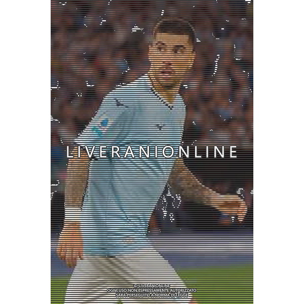 TVEM May 25, 2025 Roma, Italy - SS Lazio vs US Lecce - Italian soccer serie A 2024/25 - Olympic Stadium. In the pic: Mattia Zaccagni of SS Lazio ©TVEM Emmanuele Mastrodonato - AGENZIA ALDO LIVERANI SAS