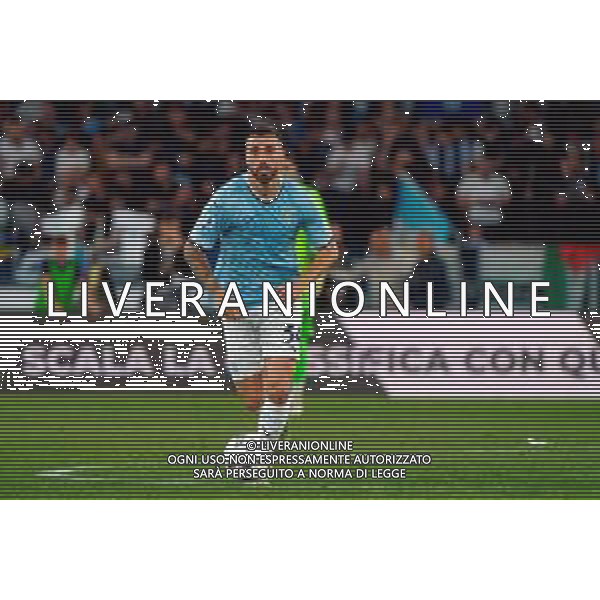 TVEM May 25, 2025 Roma, Italy - SS Lazio vs US Lecce - Italian soccer serie A 2024/25 - Olympic Stadium. In the pic: Mario Gila of SS Lazio ©TVEM Emmanuele Mastrodonato - AGENZIA ALDO LIVERANI SAS