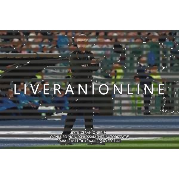 TVEM May 25, 2025 Roma, Italy - SS Lazio vs US Lecce - Italian soccer serie A 2024/25 - Olympic Stadium. In the pic: coach Marco Giampaolo of US Lecce ©TVEM Emmanuele Mastrodonato - AGENZIA ALDO LIVERANI SAS