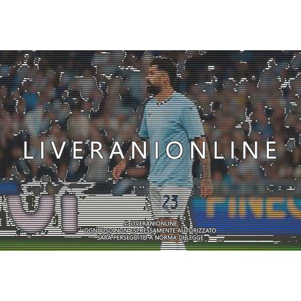 TVEM May 25, 2025 Roma, Italy - SS Lazio vs US Lecce - Italian soccer serie A 2024/25 - Olympic Stadium. In the pic: Elseid Hysaj of SS Lazio ©TVEM Emmanuele Mastrodonato - AGENZIA ALDO LIVERANI SAS