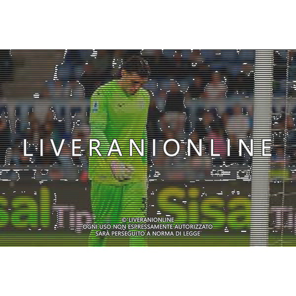 TVEM May 25, 2025 Roma, Italy - SS Lazio vs US Lecce - Italian soccer serie A 2024/25 - Olympic Stadium. In the pic: Chrīstos Mandas of SS Lazio ©TVEM Emmanuele Mastrodonato - AGENZIA ALDO LIVERANI SAS