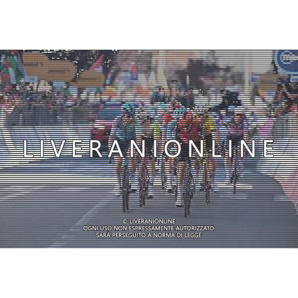 29-05-2025 Giro D\'italia; Tappa 18 Morbegno - Cesano Maderno; 2025, Xds - Astana; 2025, Arkea - Beb Hotel; Ulissi, Diego; Verre, Alessandro; Cesano Maderno; ©SIROTTI - AGENZIA ALDO LIVERANI SAS