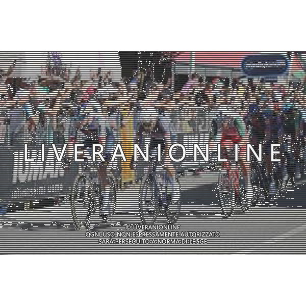 29-05-2025 Giro D\'italia; Tappa 18 Morbegno - Cesano Maderno; 2025, Red Bull - Bora Hansgrohe; 2025, Alpecin - Deceuninck; Denz, Nico; Planckaert, Edward; Cesano Maderno; ©SIROTTI - AGENZIA ALDO LIVERANI SAS