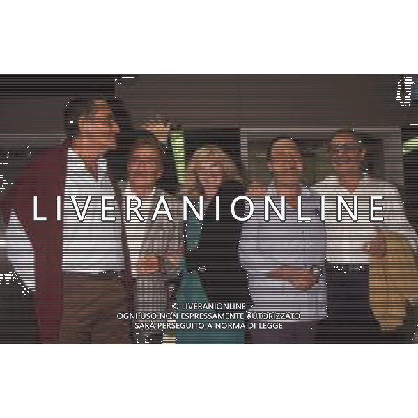 DIAP-RETROSPETTIVA MONICA VITTI ATTRICE NELLA FOTO MONICA VITTI CON VITTORIO GASSMAN-UGO TOGNAZZI-ALBERTO SORDI E NINO MANFREDI AG ALDO LIVERANI SAS