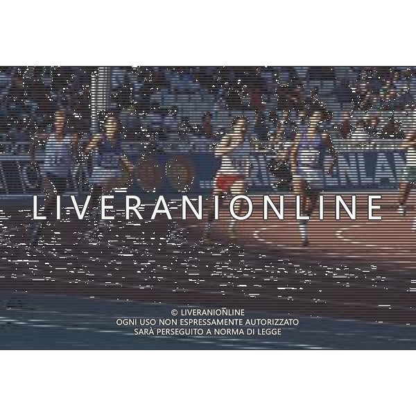 DIAP-RETROSPETTIVA ROBERTO RIBAUD ATLETA NELLA FOTO ROBERTO RIBAUD NELL\'ANNO 1982 AG ALDO LIVERANI SAS