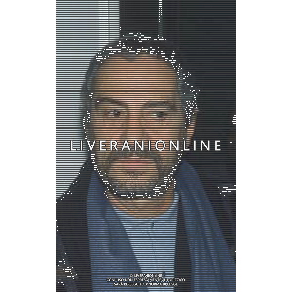 DIAP-RETROSPETTIVA NINO MANFREDI ATTORE NELLA FOTO NINO MANFREDI A MILANO IN TERRAZZA MARTINI NELL\'ANNO 1982 AG ALDO LIVERANI SAS